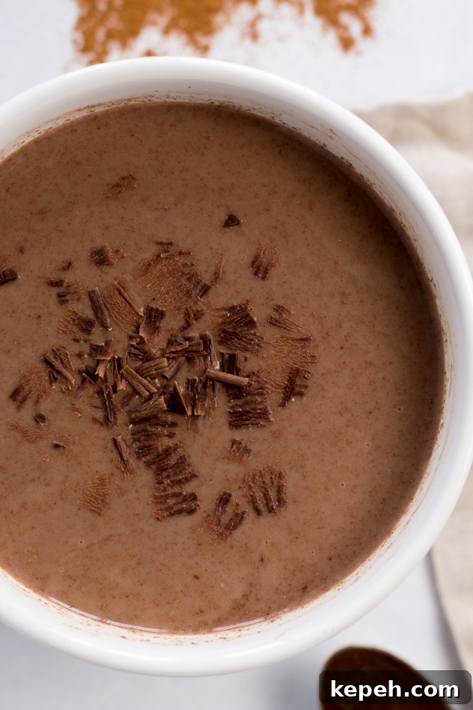 SunButter Hot Chocolate by Flora & Vino