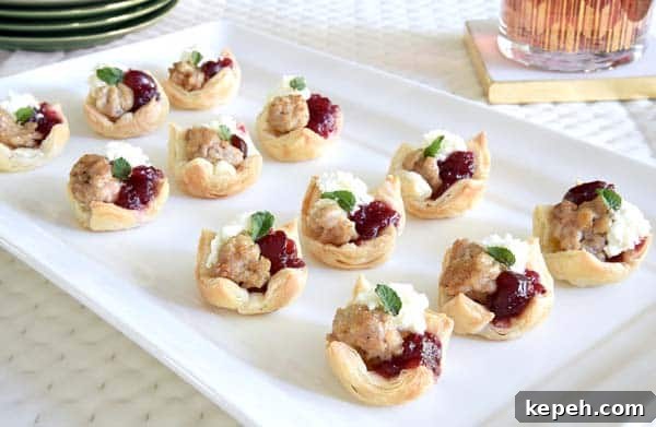 Host a Holiday Feast with Canadian Turkey: Recipes & Tips 4 Turkey, Cranberry, Goat Cheese Party Bites