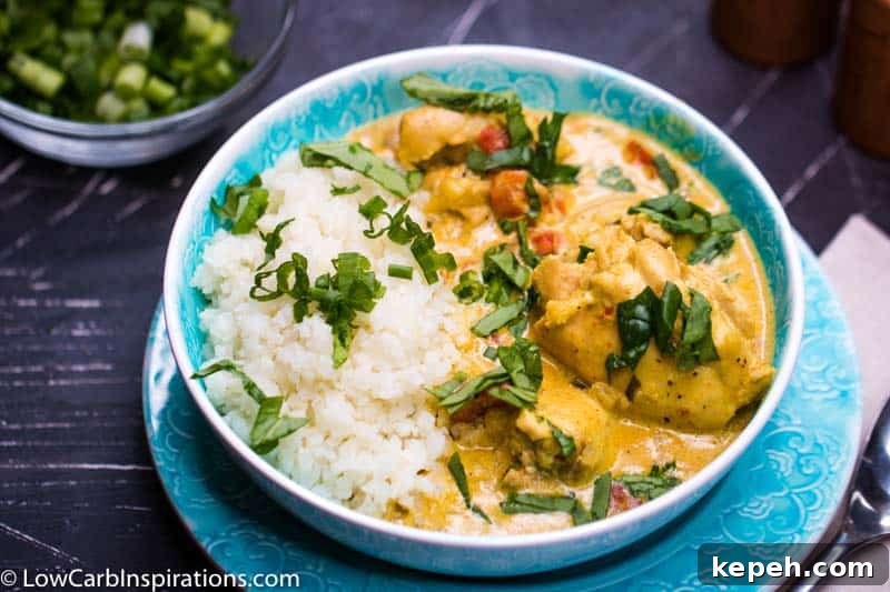 Keto Butter Chicken Recipe made in the Instant Pot