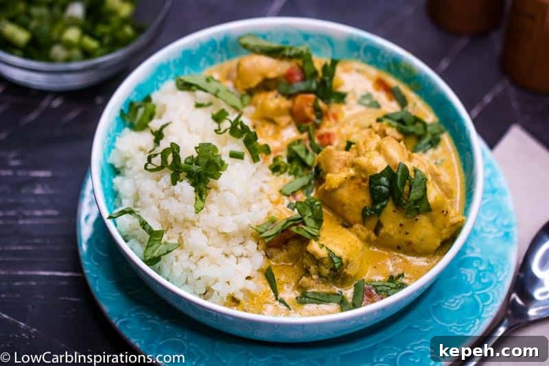 Keto Butter Chicken Recipe made in the Instant Pot