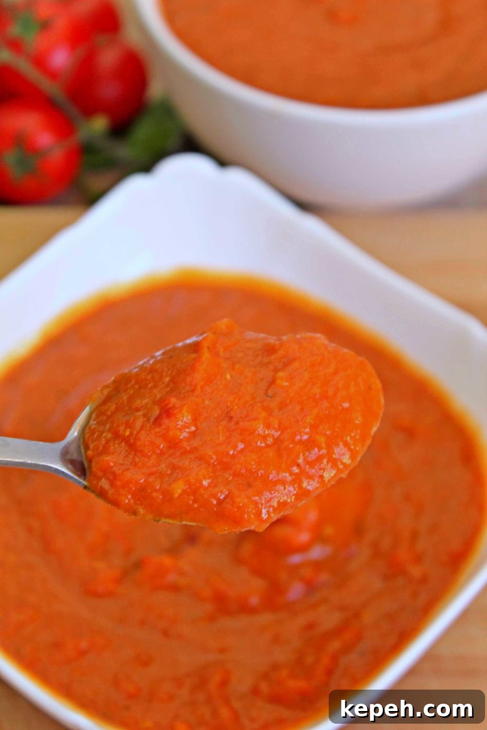 Creamy Tomato Basil Soup Recipe for Cozy Weeknight Meals 7 thick tomato soup