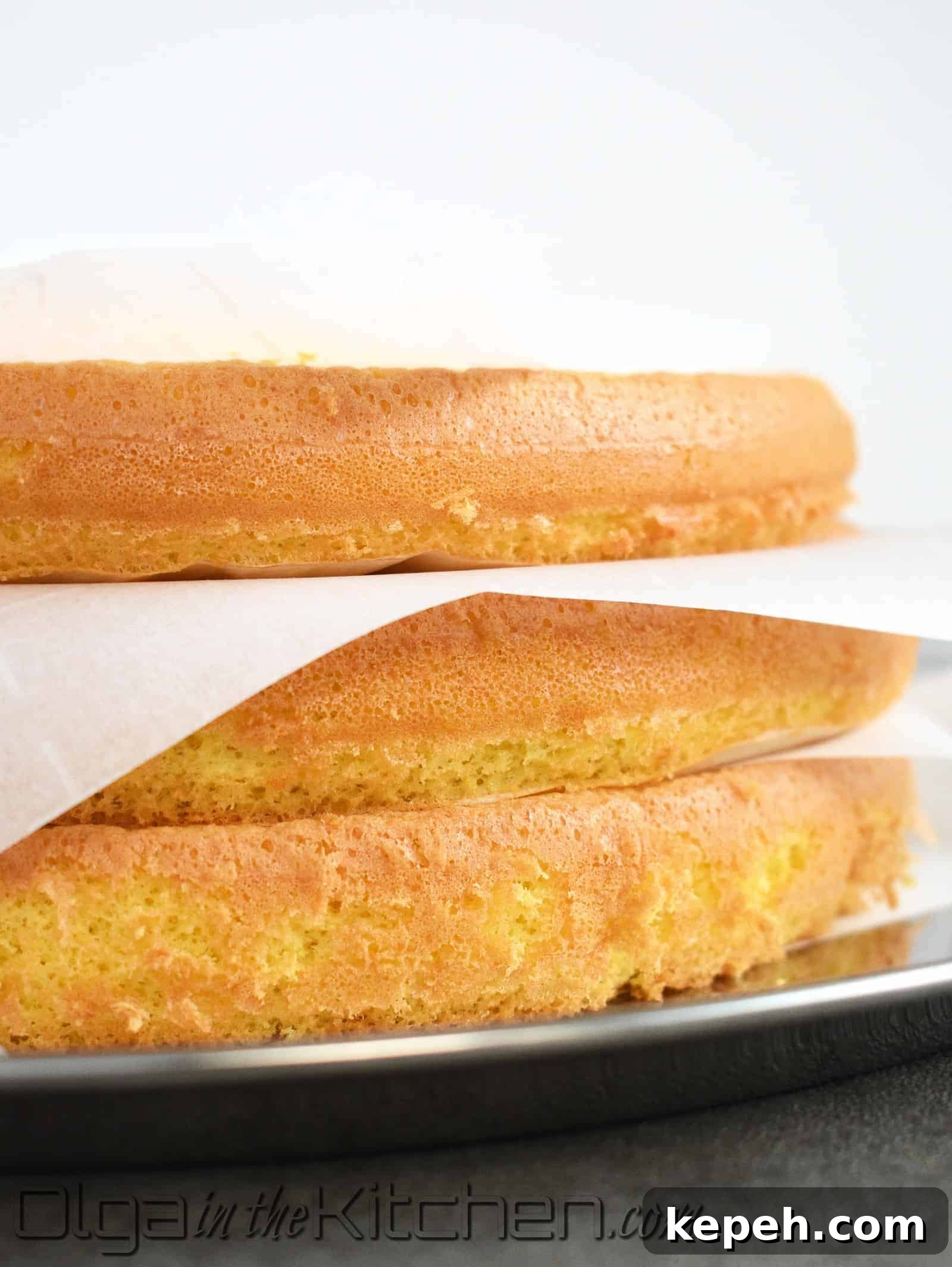 Strawberry and Kiwi Layer Cake Recipe: Light Summer Dessert 7 sponge cake recipe