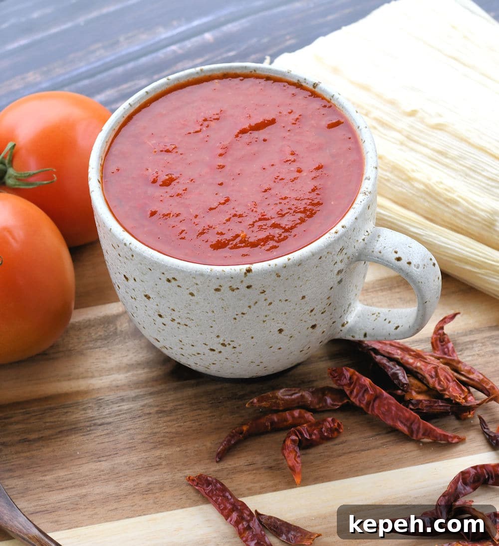 Authentic Red Tamale Sauce Recipe with Video Guide 2 24Bite: Homemade Tamale Sauce with Red Chiles by Christian Guzman