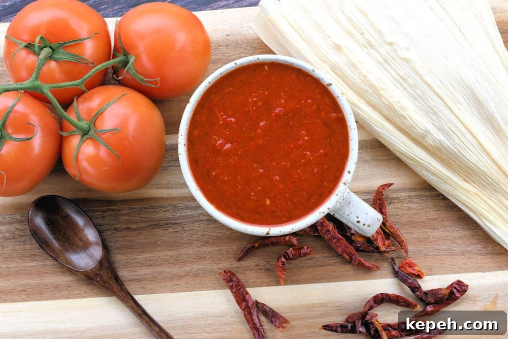 Authentic Red Tamale Sauce Recipe with Video Guide 12 24Bite: Homemade Tamale Sauce with Red Chiles by Christian Guzman