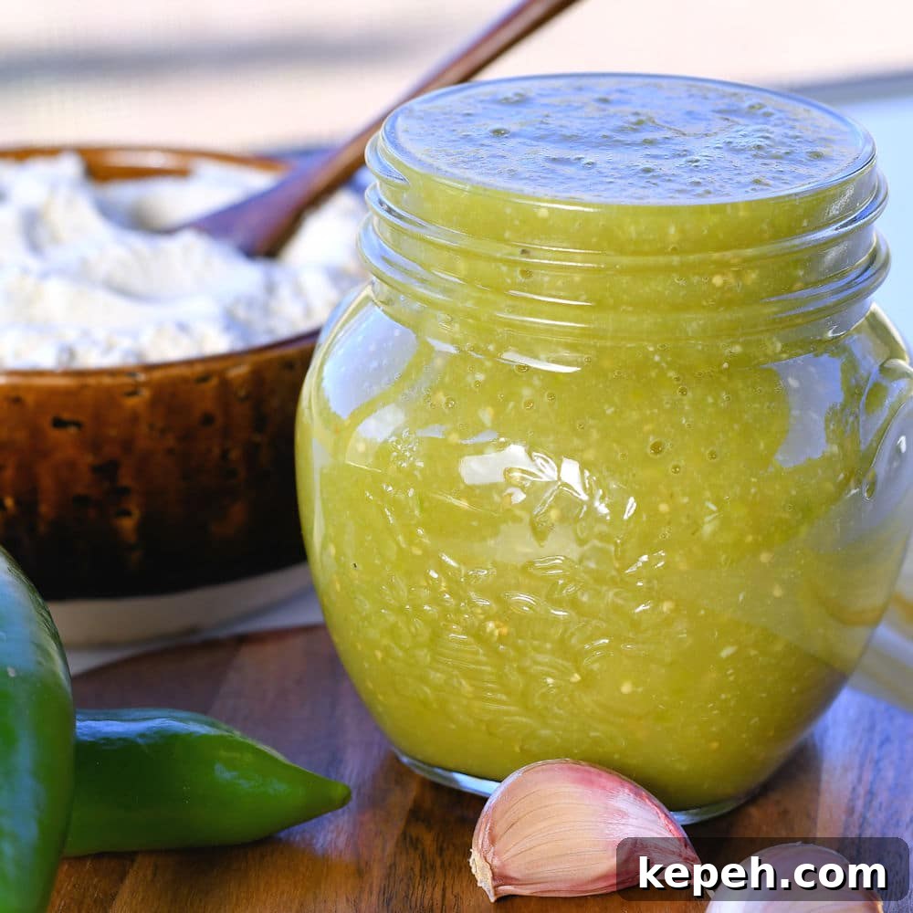 Authentic Red Tamale Sauce Recipe with Video Guide 13 Green tamale sauce made with tomatillos. Verde salsa.