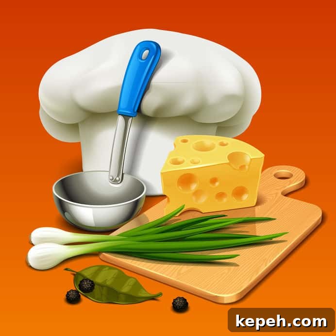 Authentic Red Tamale Sauce Recipe with Video Guide 4 graphic of countertop with chef hat