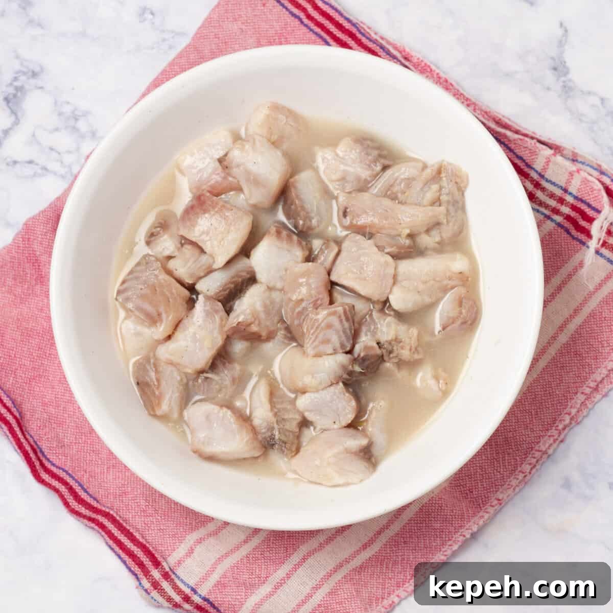 Low-Calorie Ceviche Recipe with WW Points Guide 6 Diced hake combined with lime juice
