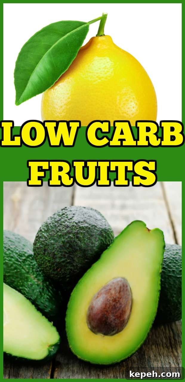Low-Carb Fruits: How to Include Them in Your Meal Plan 4 low carb fruits