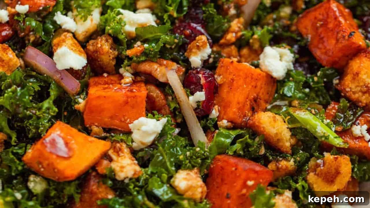 15 Irresistible Sweet Potato Recipes Everyone Will Love 5 Sweet Potato Kale Salad