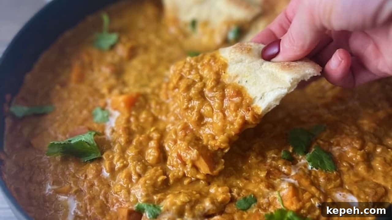15 Irresistible Sweet Potato Recipes Everyone Will Love 7 Vegan Red Lentil Sweet Potato Curry