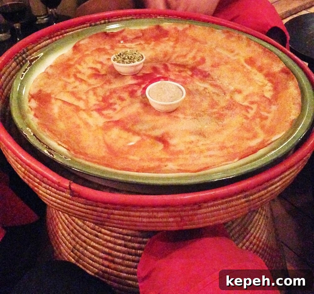 Sunday Dinner at Addis in Cape Town: Where to Eat Ethiopian Cuisine 4 Fried injera