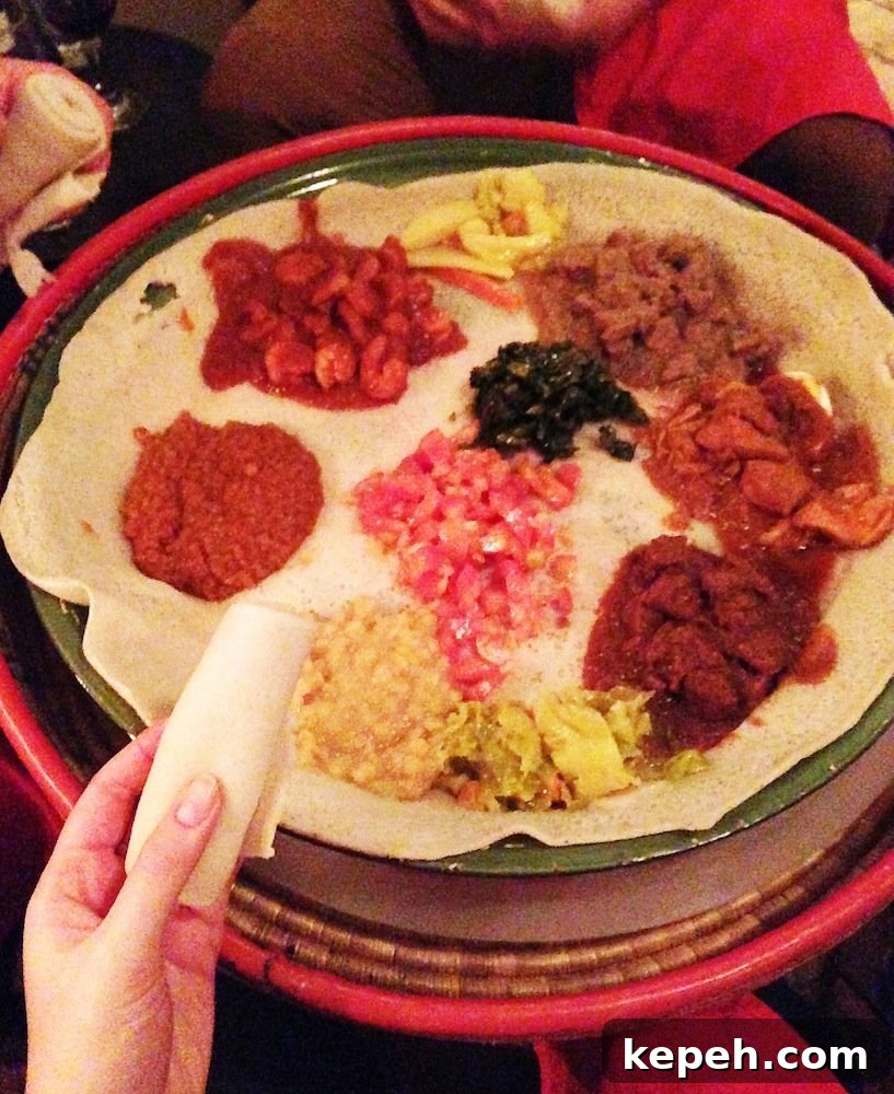 Sunday Dinner at Addis in Cape Town: Where to Eat Ethiopian Cuisine 5 Main course spread