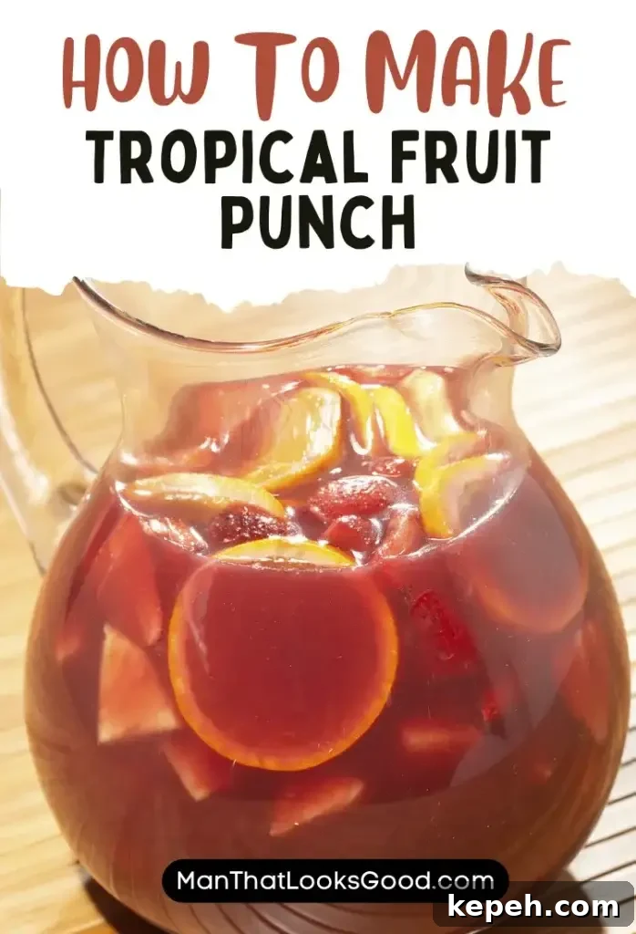 Refreshing Tropical Fruit Punch Recipe for Summer Parties 5 img 3812 4