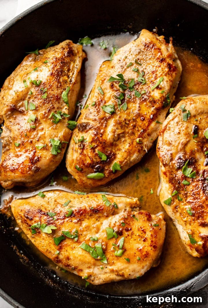 Cajun Garlic Butter Chicken Skillet Recipe 4 Cajun garlic butter chicken close-up