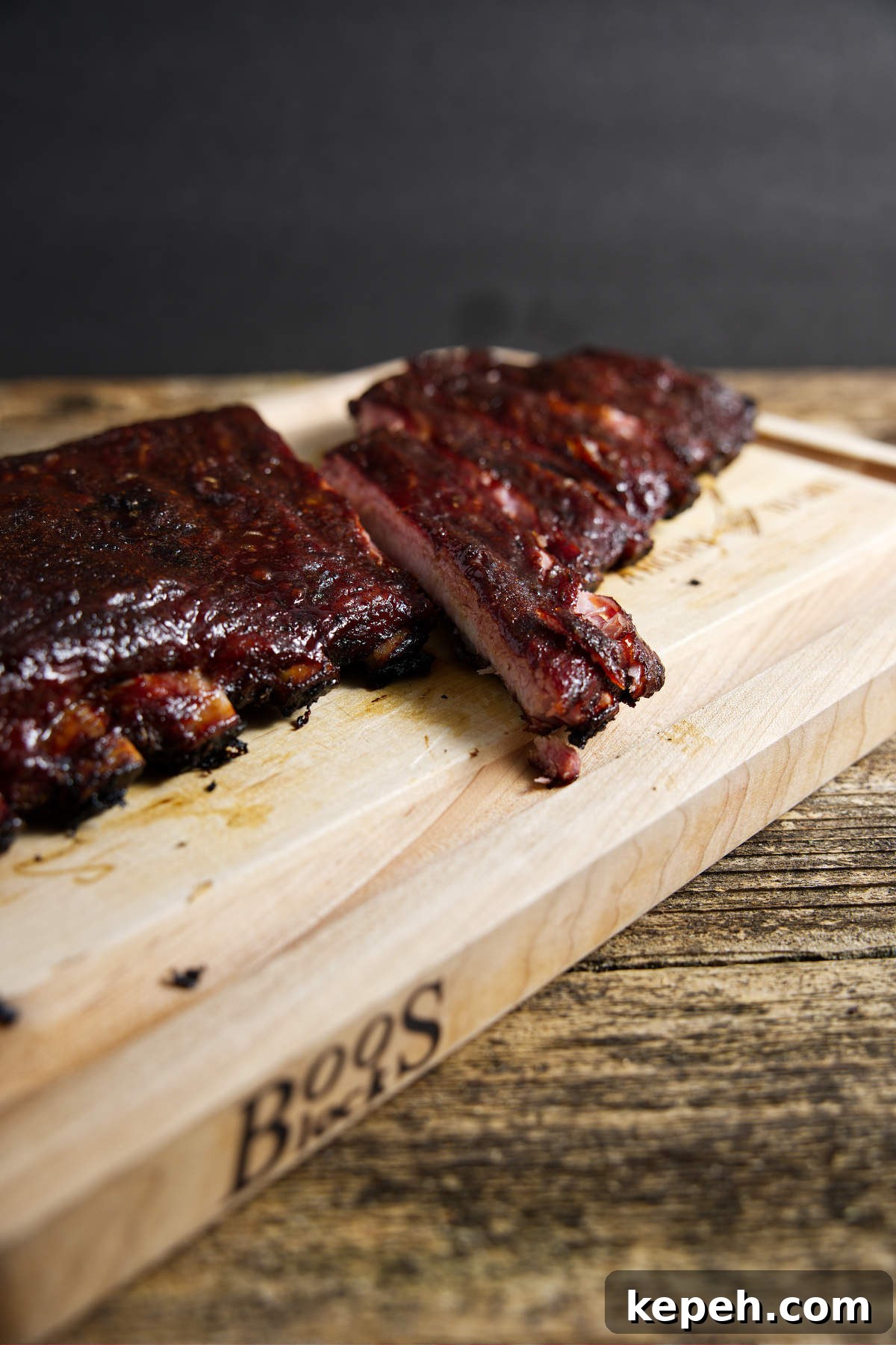Perfect 3-2-1 Smoked Ribs Recipe for Tender, Fall-Off-the-Bone Results 11 sliced pork spare ribs