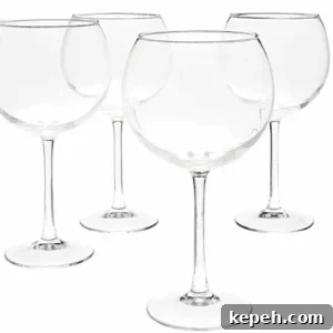 Aperol spritz glass
