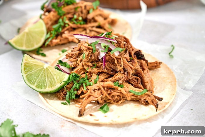 smoked pork carnitas