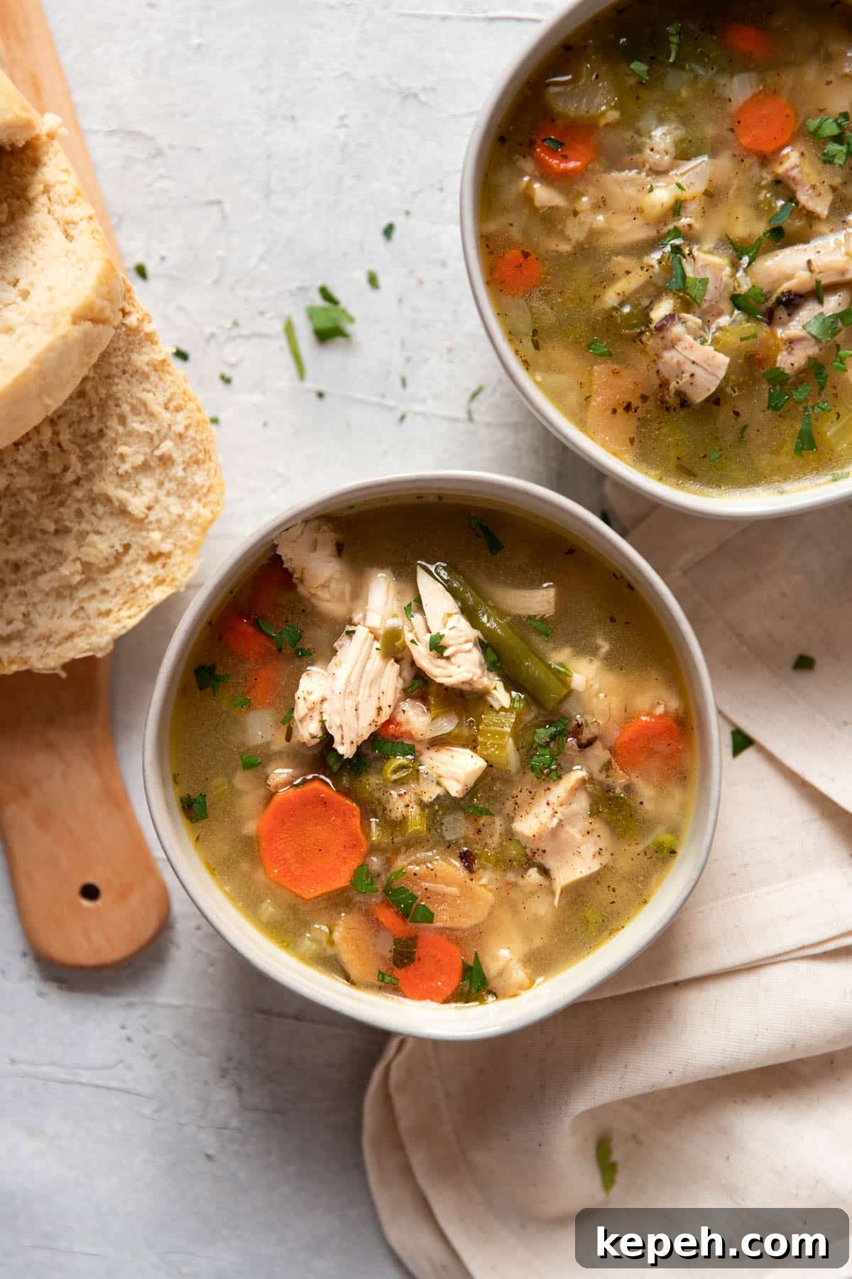 turkey wild rice soup