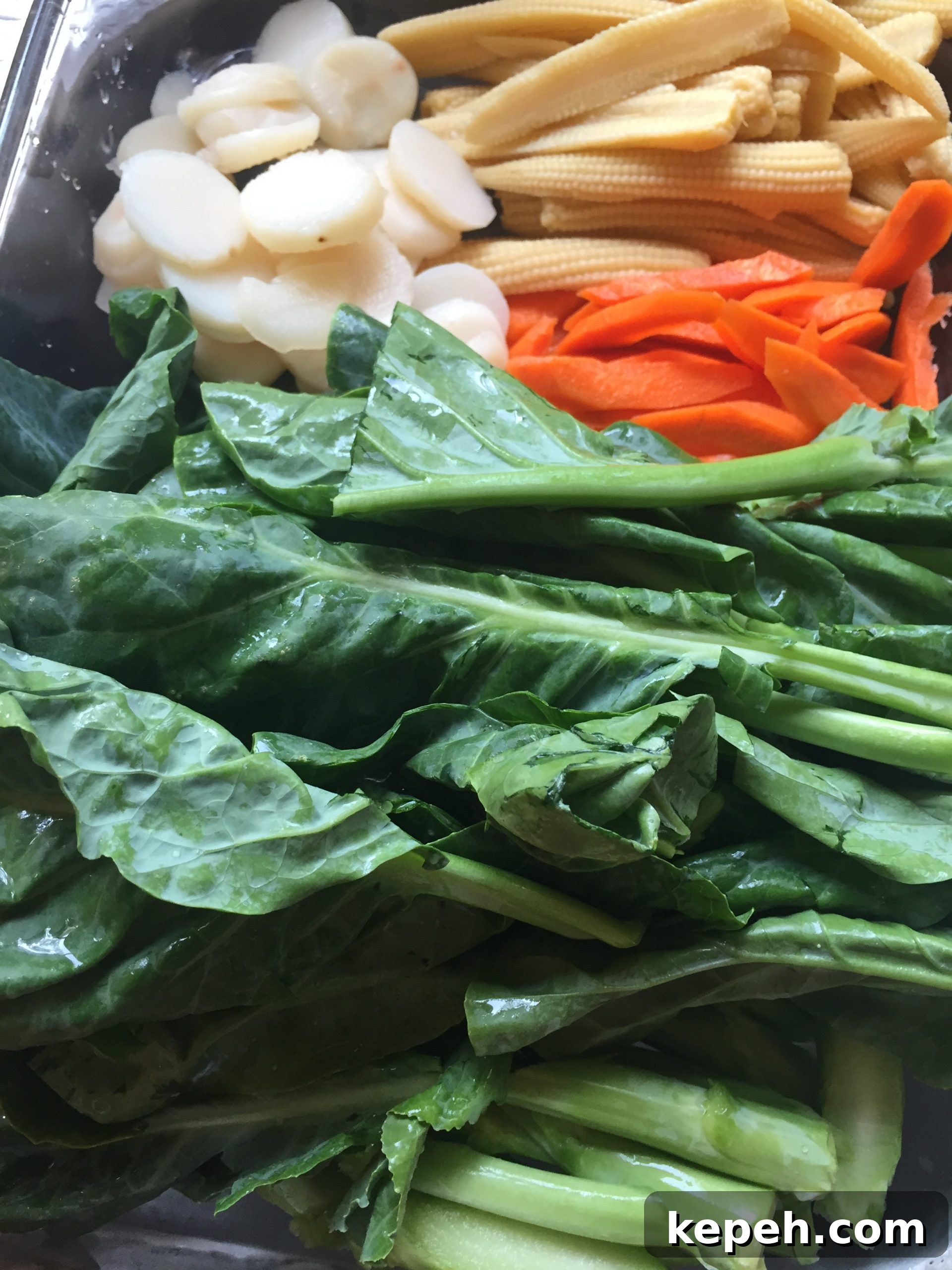 Vegetables to be used in stir fry