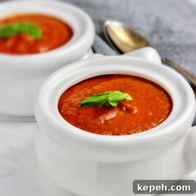 Tomato Basil Soup: Vegan Whole30 Recipe for Comfort Meals 6 vegan whole30 tomato basil soup