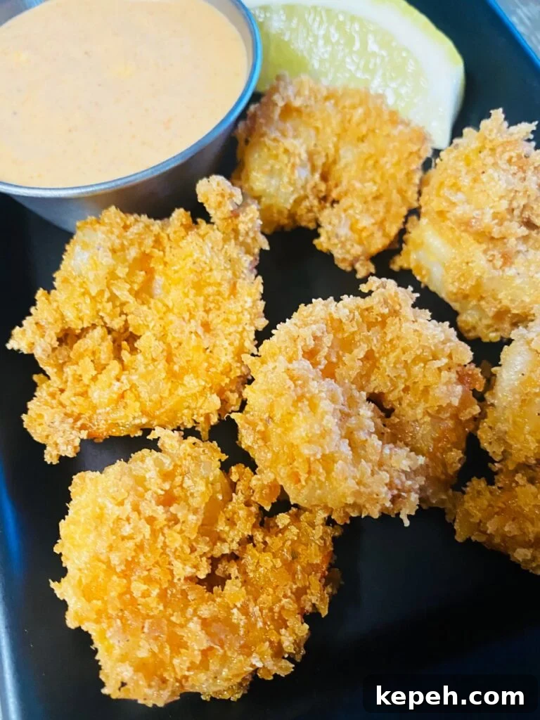 Crispy Old Bay Fried Shrimp Recipe 6 Fried old Bay shrimp