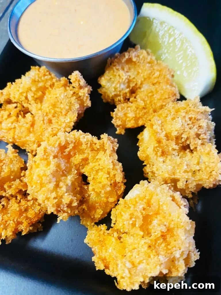 Crispy Old Bay Fried Shrimp Recipe 7 Fried old Bay shrimp