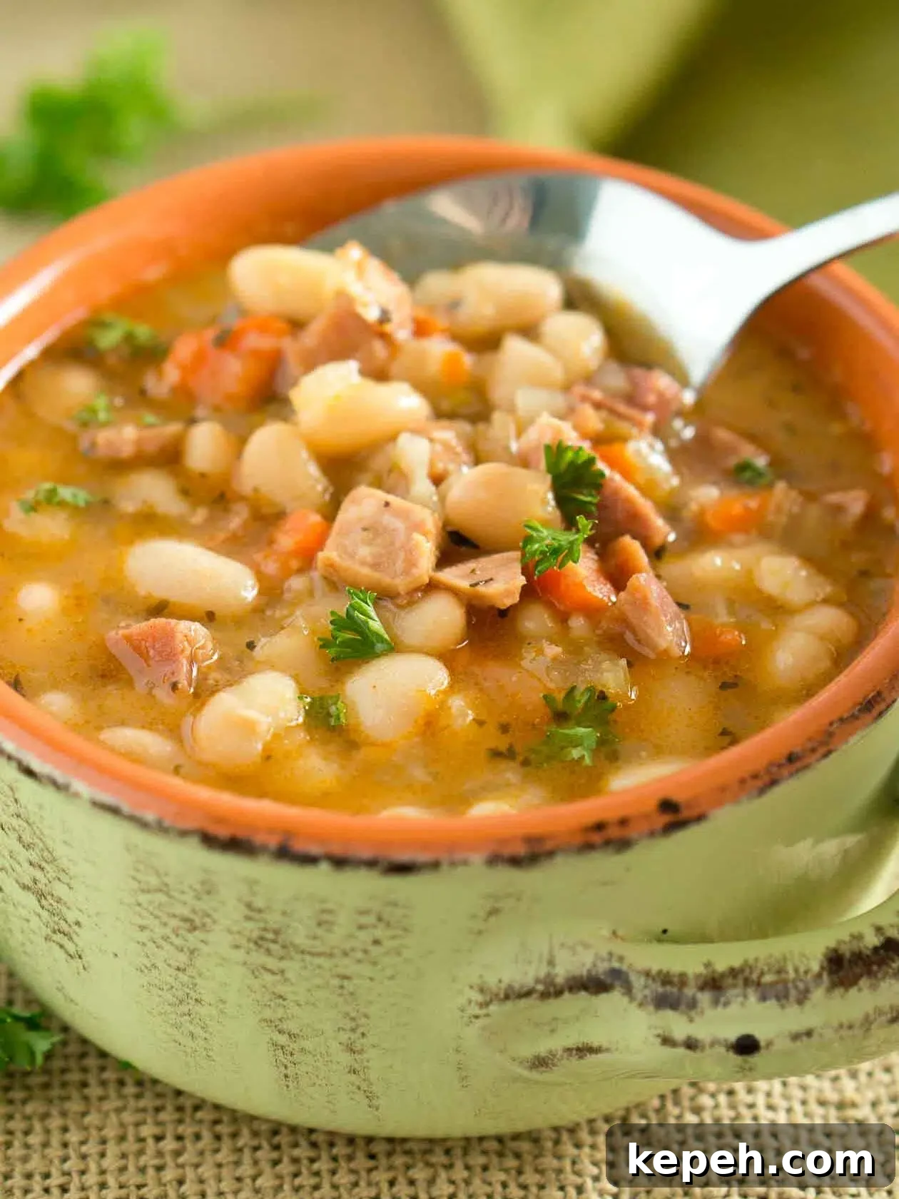 Instant Pot Ham and White Bean Soup Recipe 8 Ham and White Bean Soup