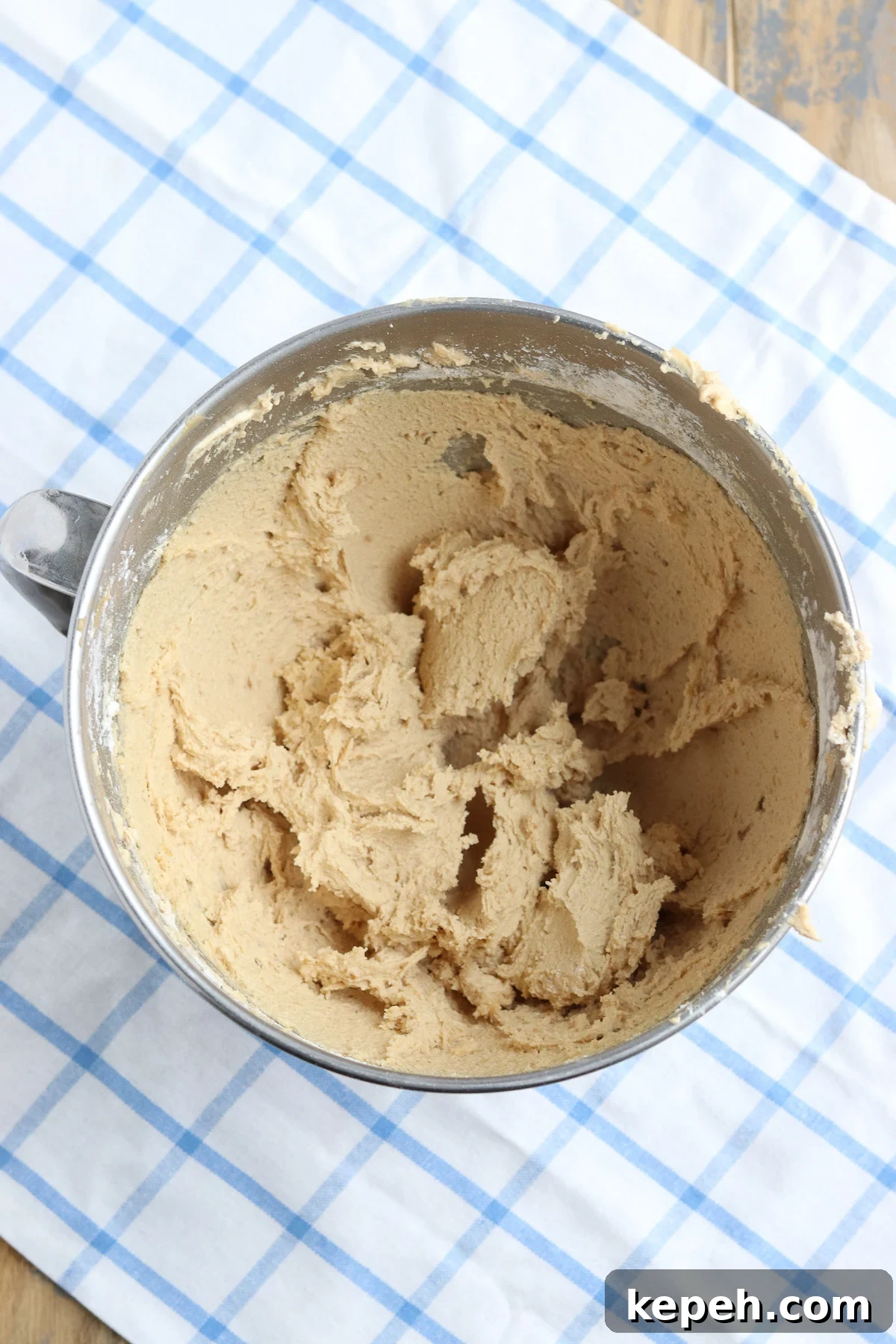 bowl of pb cookie dough