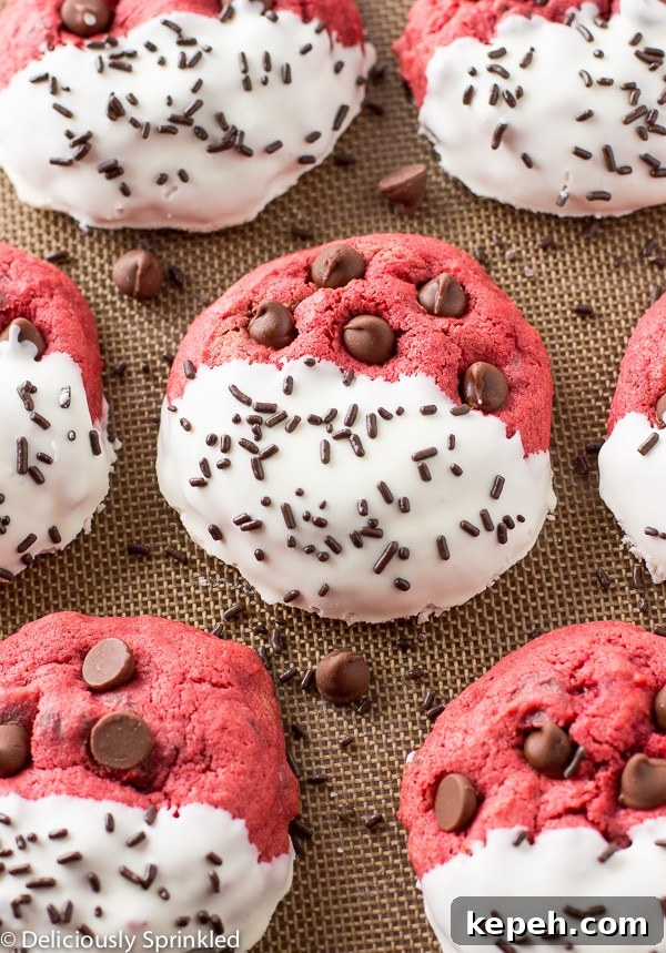 Red Velvet Chocolate Chip Cookies Recipe That Melts in Your Mouth 5 Red Velvet Chocolate Chip Cookies