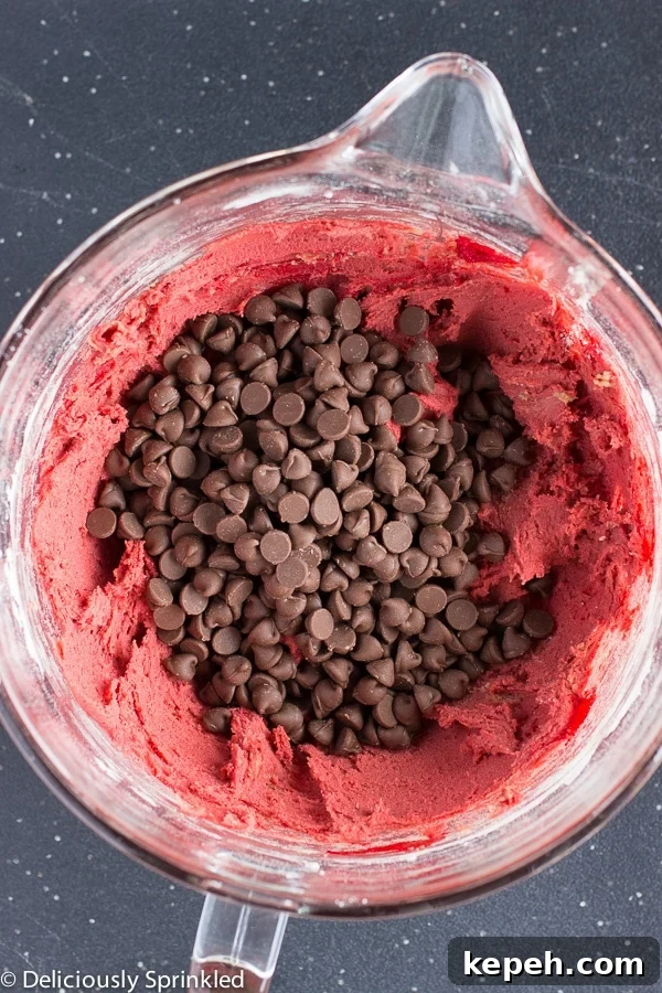 Red Velvet Chocolate Chip Cookies Recipe That Melts in Your Mouth 6 Red Velvet Chocolate Chip Cookies