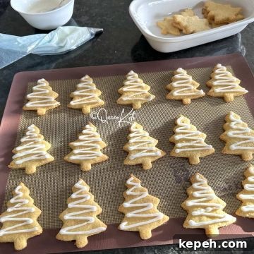 Keto Christmas Sugar Cookies