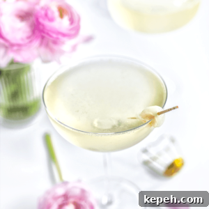 Lychee French 75 Cocktail Recipe: Sparkling Gin & Lychee Sparkler 3 img 6090 4