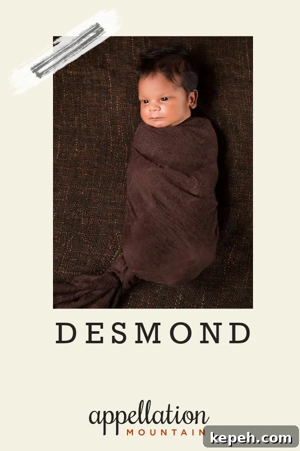 Desmond: Meaning, Origin, and Baby Name Inspiration 2 Portrait