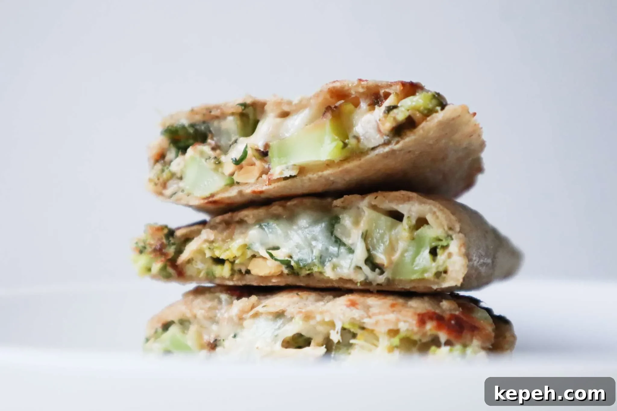 Chicken and Broccoli Quesadilla Recipe for Dinner 4 Serve this white chicken quesadilla with broccoli along with some salad for a quick, delicious easy and healthy weeknight dinner that the family will enjoy!