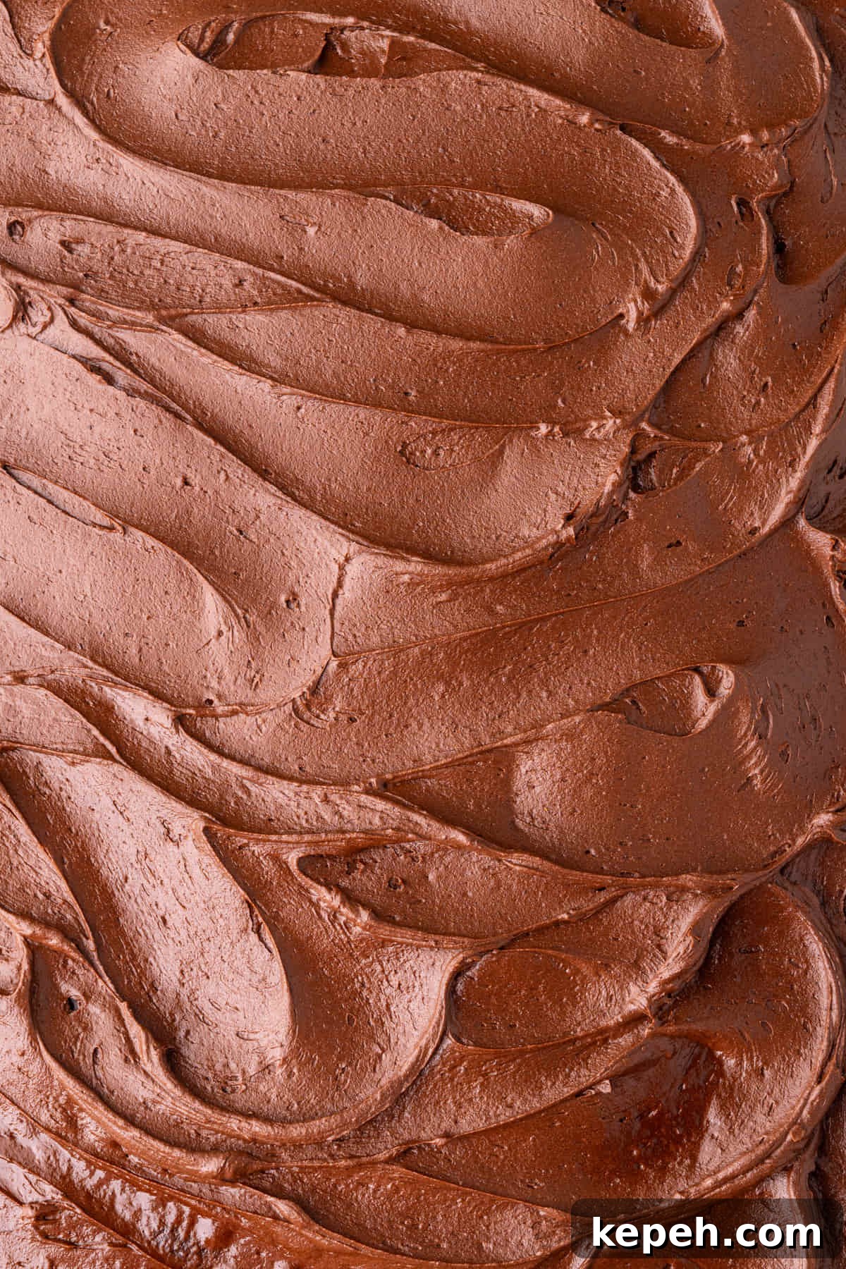 This ultimate fudge frosting is made with real chocolate, making it my all-time favorite!