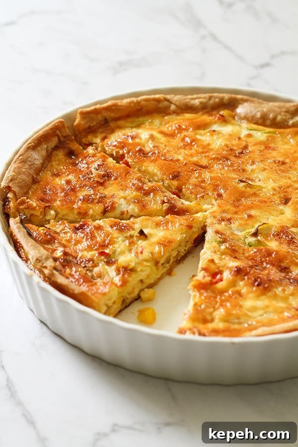 Vegetable Quiche