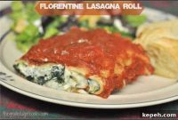Florentine Spinach and Ricotta Lasagna Rolls