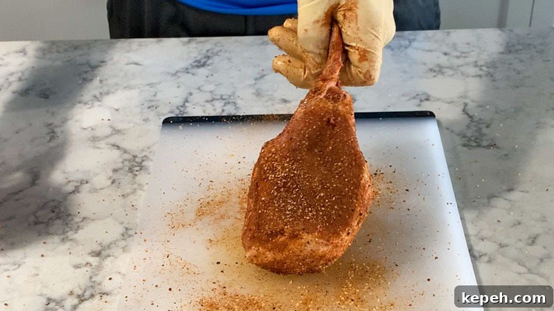 Grilled Pork Chops with Fig Jam Glaze — Big Green Egg Recipe 3 Grilled Kurobuta Pork Chops with a Fig Jam Glaze