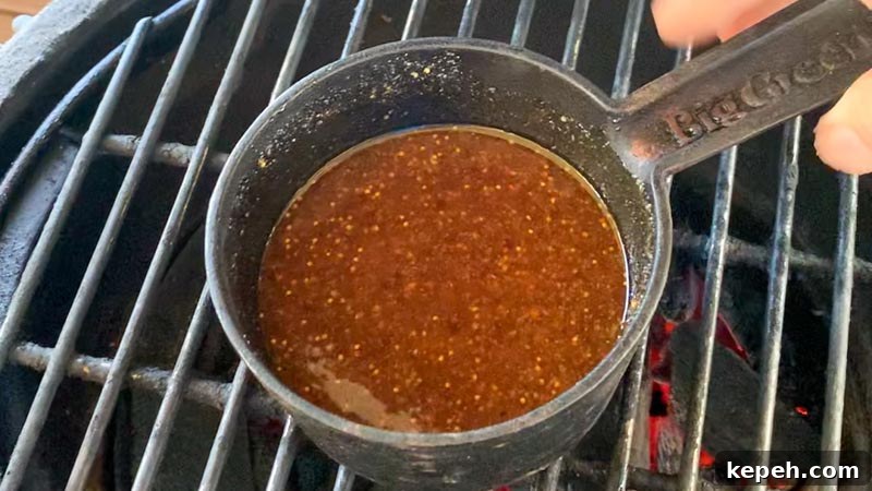 Grilled Pork Chops with Fig Jam Glaze — Big Green Egg Recipe 5 img 7286 4
