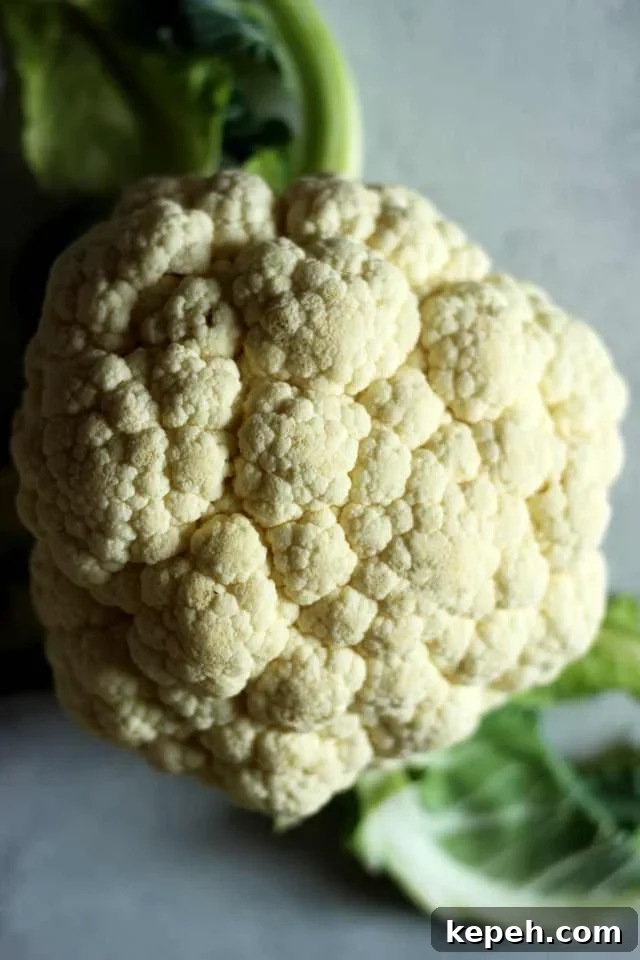 Cauliflower Rice: How to Make It + 16 Delicious Recipes 6 Cauliflower Head