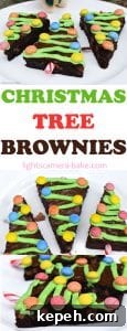 Festive Christmas Tree Brownie Recipe: How to Make Holiday Brownies 9 Christmas Tree Brownies are rich and fudgy chocolate brownies decorated like Christmas trees for a fun Christmas treat.