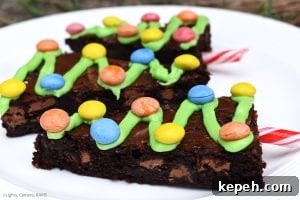 Festive Christmas Tree Brownie Recipe: How to Make Holiday Brownies 4 Christmas Tree Brownies are rich and fudgy chocolate brownies decorated like Christmas trees for a fun Christmas treat.