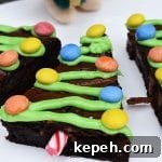 Festive Christmas Tree Brownie Recipe: How to Make Holiday Brownies 8 Christmas Tree Brownies are rich and fudgy chocolate brownies decorated like Christmas trees for a fun Christmas treat.