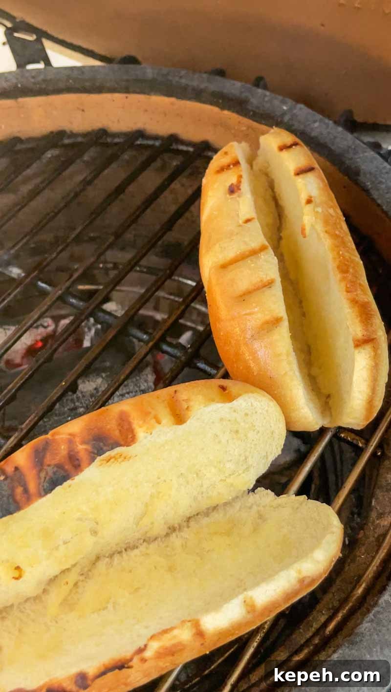 Toasted bread ready for assembly