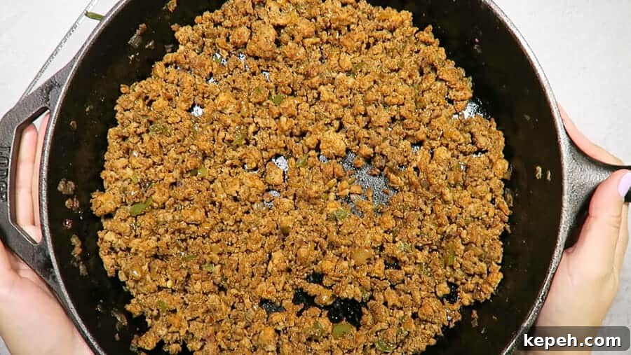 Homemade Taco Seasoning Recipe That Beats Store Mixes 7 turkey taco meat cooked with taco seasoning