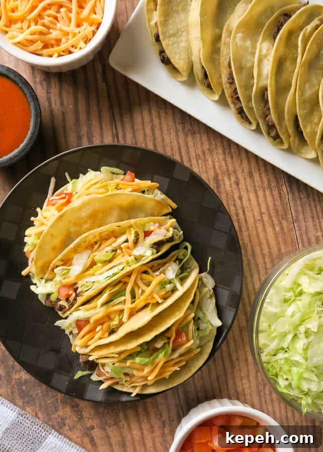 Homemade Taco Seasoning Recipe That Beats Store Mixes 8 Crispy Baked Black Bean Tacos {Healthy, Vegan, Gluten-free}