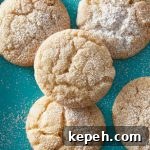 Vanilla Sugar Cookie Crinkles