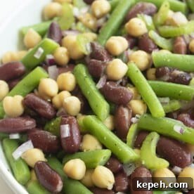 Classic Three-Bean Salad Recipe for Summer Potlucks 10 img 83029 12