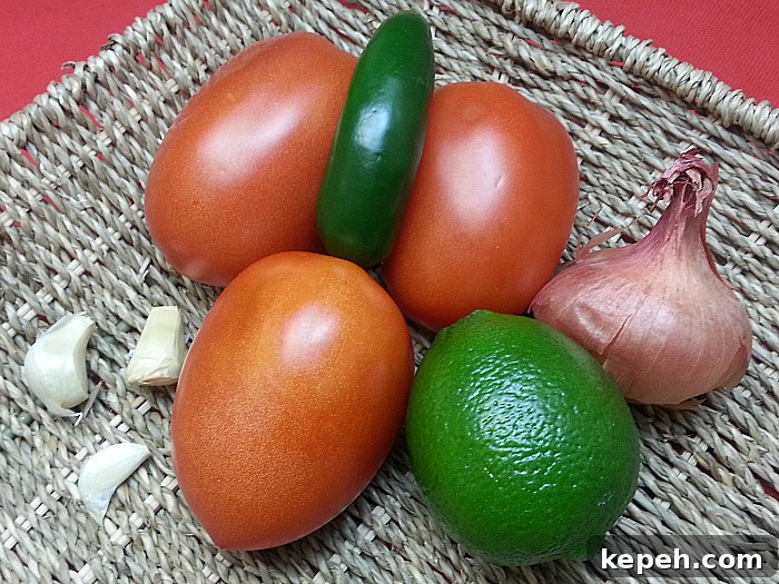 Fresh Tomato Salsa Recipe Anyone Can Make at Home 5 Salsa Ingredients