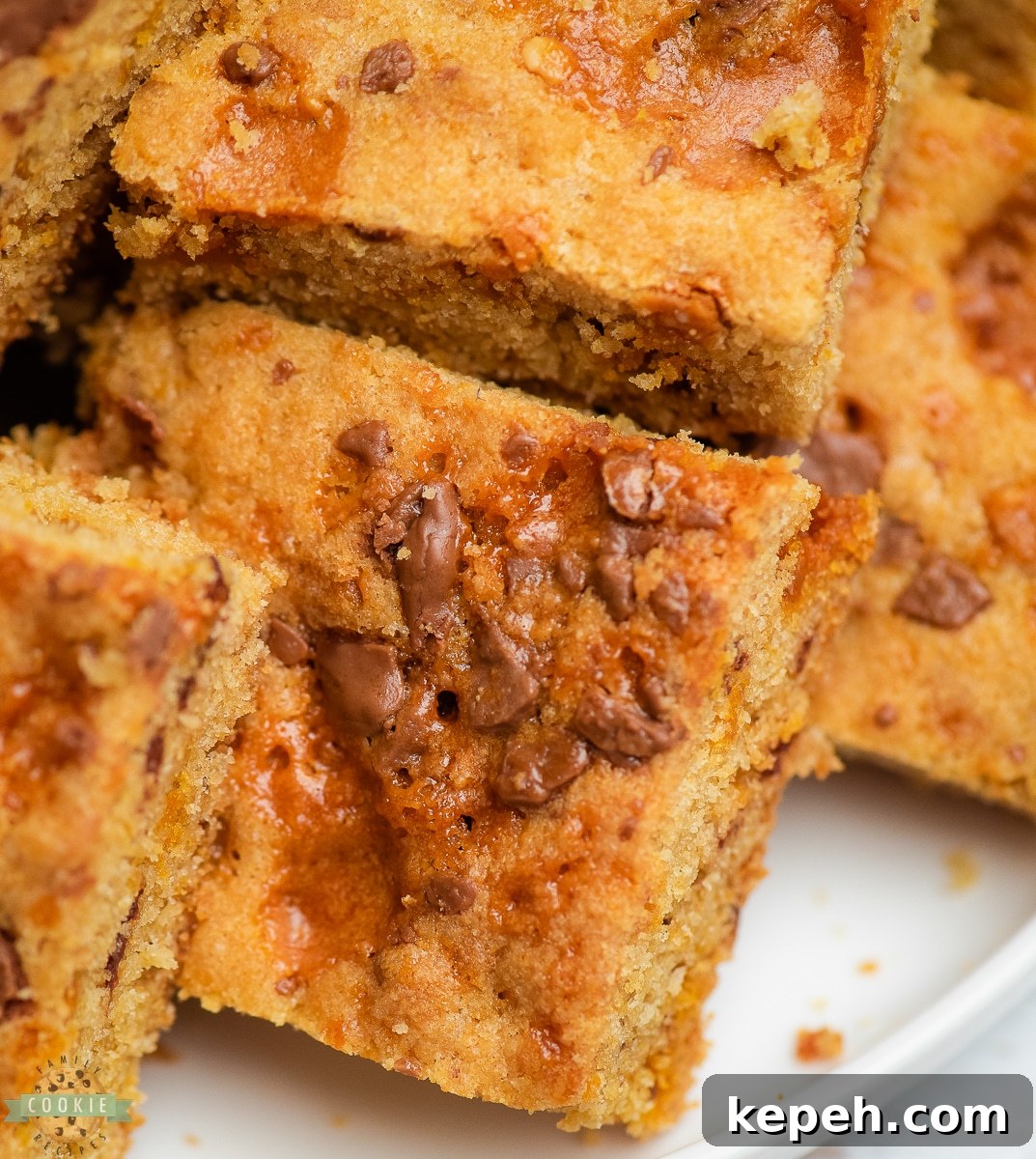 Butterfinger Cookie Bars Recipe: Crunchy Candy-Stuffed Blondies 10 img 8935 9